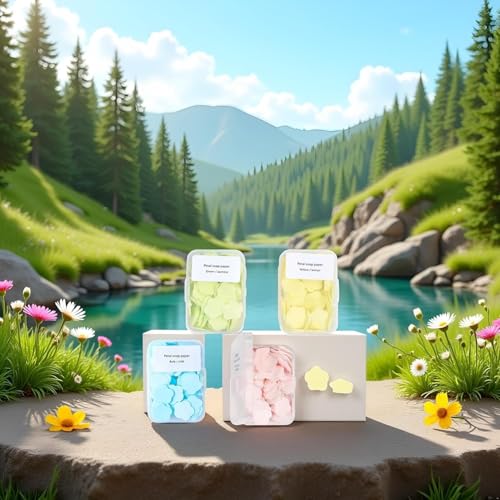 Portable Paper Soap Sheets 400 Count Travel Hand Wash for Camping