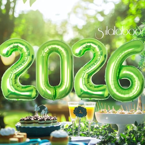 40 Inch Lime Green Number 7 Balloon - Giant Mylar Foil for Parties