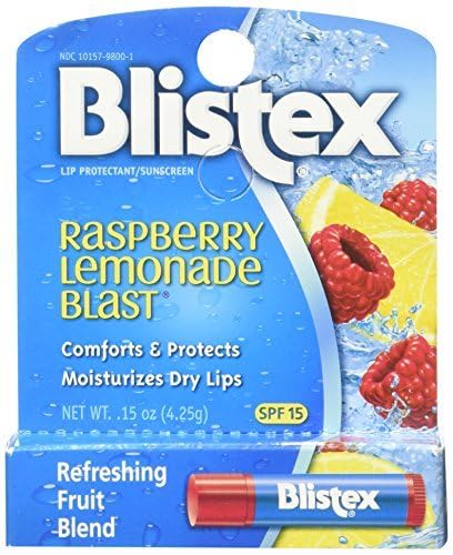 Blistex Lip Protectant SPF 15 - Raspberry Lemonade Blast, 0.15 oz