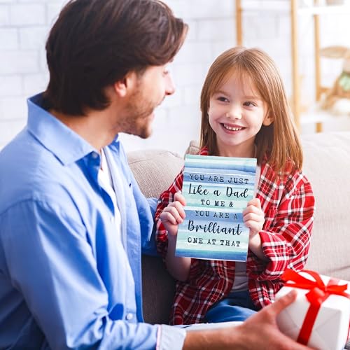 Funny Stepdad Birthday Card - 5x7 Premium Card for Bonus Dad