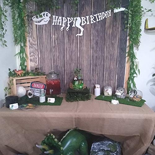 Your Chair Covers - 90 x 156 Inch Rectangular Rustic Jute Natural Burlap Tablecloth for Wedding Party Kitchen Home Dining Table Cloth