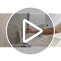 MOPMS Wall-Mounted Electric Toothbrush Holder - Clear, 2-Pack