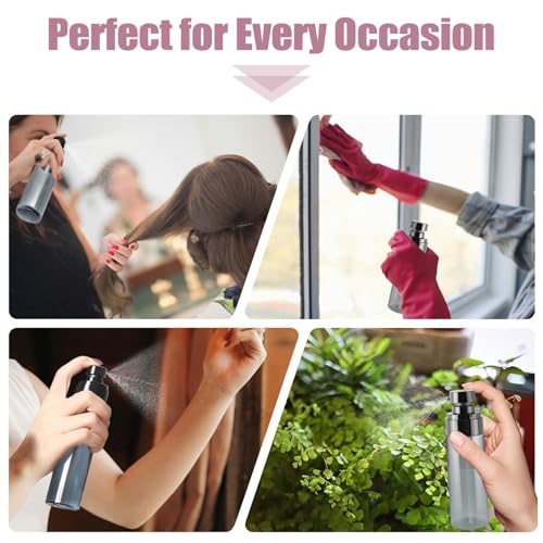 STSFI 3-Pack 2oz Travel Spray Bottles - TSA Approved Leakproof Fine Mist