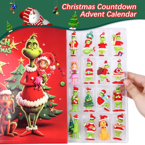 Christmas Advent Calendar 2026 with 24 Festive Tree Ornaments