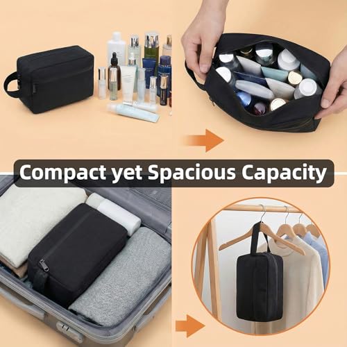 DSYSC Water-Resistant Travel Toiletry Bag & Makeup Pouch for Men and Women