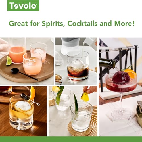 Tovolo Sphere Ice Molds for Whiskey & Cocktails - Set of 2