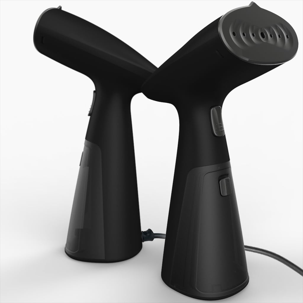 Travel Garment Steamer - Skiennix Handheld Clothes Steamer | Fast Heat-Up in 30 Seconds, 1000W