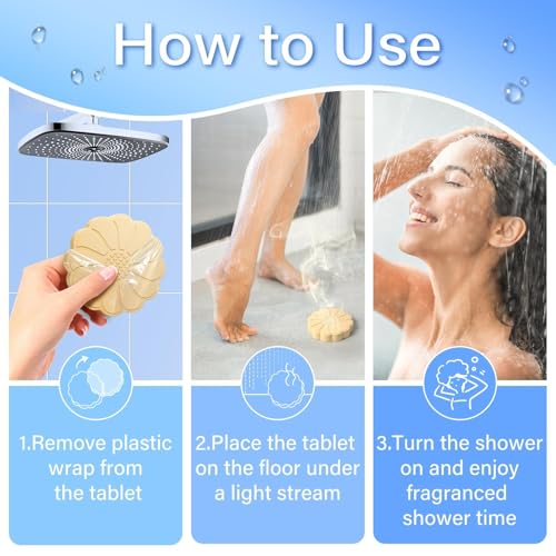 SeasonBliss Shower Steamers 6 Pack Aromatherapy Shower Bombs