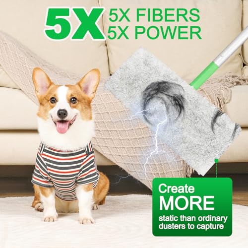 Vowanop Heavy-Duty Dry Cloths for Swiffer Mop - 30 Count