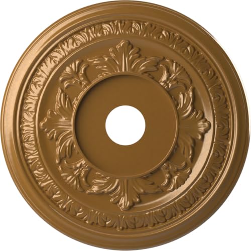 Baltimore Ceiling Medallion - 22" Aged Metallic Vintage Gold