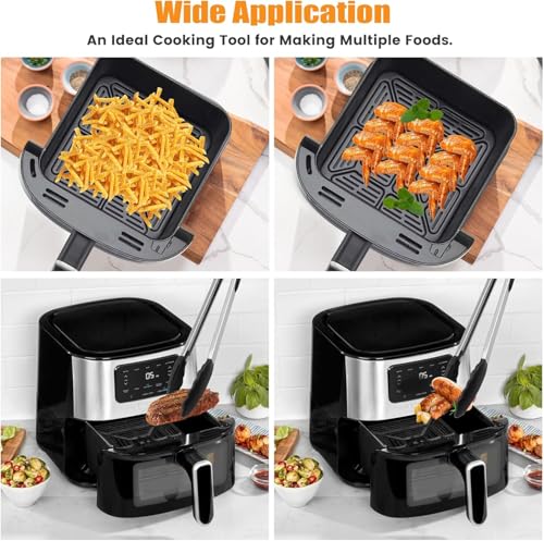 Replacement Air Fryer Tray for Cuisinart AIR-200 6QT - Stainless Steel