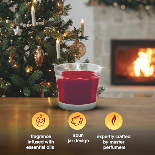 Glade Warm Apple & Spices Scented Candle Jar - 4.08 Oz, 2 Count