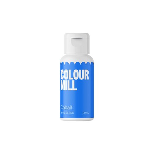Colour Mill Oil-Based Food Coloring - Cobalt Blue, 20 Milliliters (0.68 Fl Oz) | Vibrant & Versatile