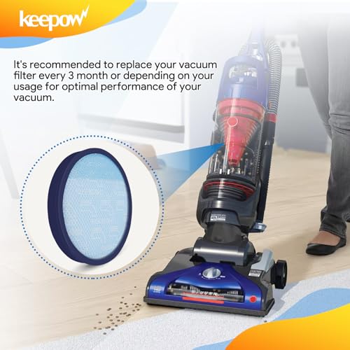 KEEPOW 2+1 Pack Vacuum Filters for Hoover Windtunnel UH71250