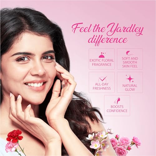 Yardley London English Rose Perfumed Deodorizing Talcum Powder 100g