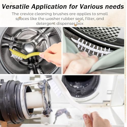 7-Pack Ergonomic Cleaning Brush Set for Rust, Paint & Dirt