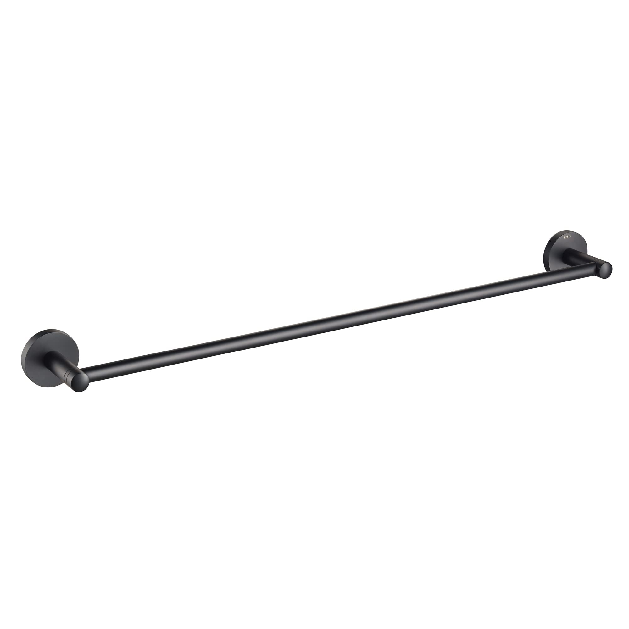 KRAUS Elie 24-inch Bathroom Towel Bar, Matte Black Finish, KEA-18837MB