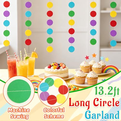FINDRICH 4PCS Pre-Strung Happy First Day of School Banner Red Classroom Decorations