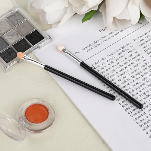 KALIONE 12 Pcs Long Eyeshadow Applicator Sponge Makeup Brushes Set