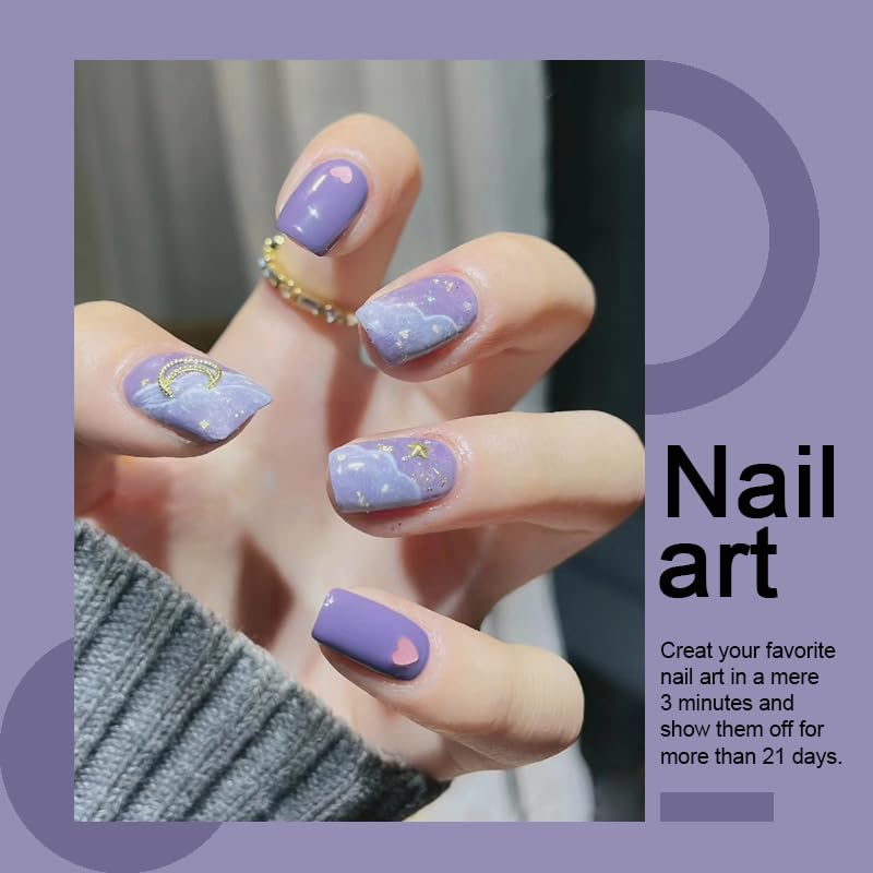 Arte Clavo Persian Violet Gel Polish 15ml Soak-Off Lavender Purple