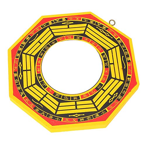 Traditional Chinese Feng Shui Bagua Mirror - 6in Convex Concave