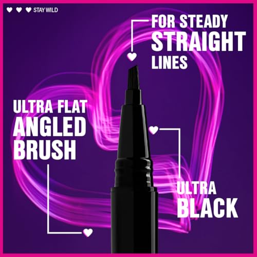 wet n wild Breakup Proof Waterproof Liquid Eyeliner Ultra Black