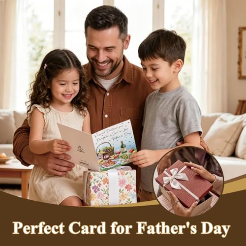 Heartfelt Father's Day Card from Daughter & Son-in-Law