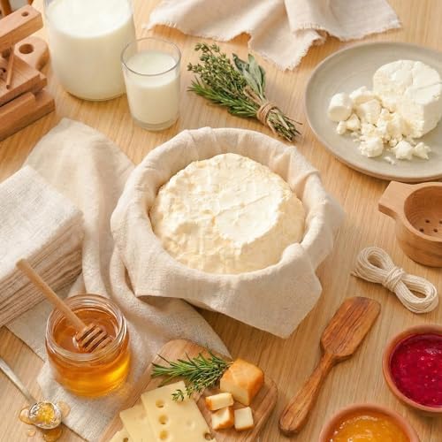 10 Pcs Unbleached 20x20 Inch Cheese Cloth for Straining, Reusable Kitchen Tool (Variation of THIS listing)