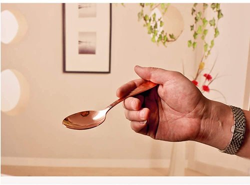 Thick Pure Copper Bowl Chopsticks and Spoon - Western Style Tableware for Kitchen and Hotel Supplies