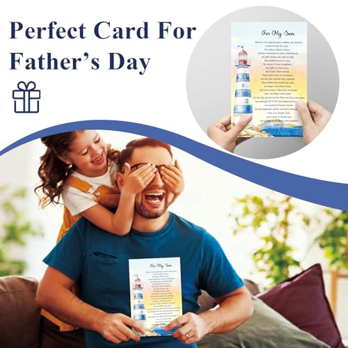 Sentimental Father's Day Card for Adult Son from Parents
