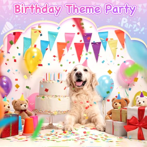 Mini Party Hats for Stuffed Animals & Pets - 6 Pack, Birthday Accessories