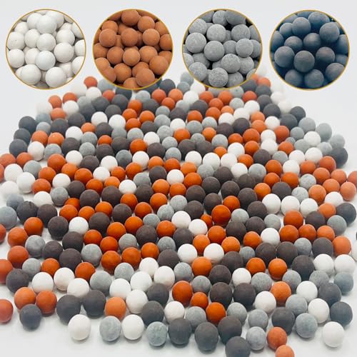 200g Mineral Shower Head Filter Beads Replacement for Water Softening & Purification