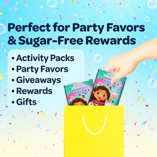 Gabby's Dollhouse Mini Party Favors Set - 8 Activity Packs