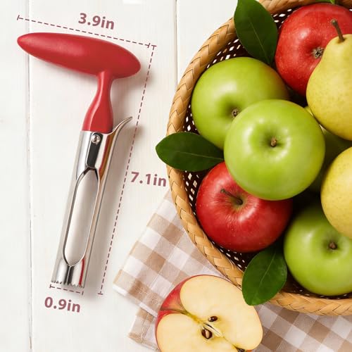 Amitlimate Apple Corer Tool - Ergonomic Stainless Steel Core Remover