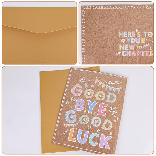 Lasuroa Giant Farewell Greeting Card, Jumbo Goodbye Card, 15.75x10.63 Inch