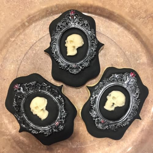 Baroque Silicone Photo Frame Mold for Cake Decoration, Chocolate, Fondant, Resin - Set of 4