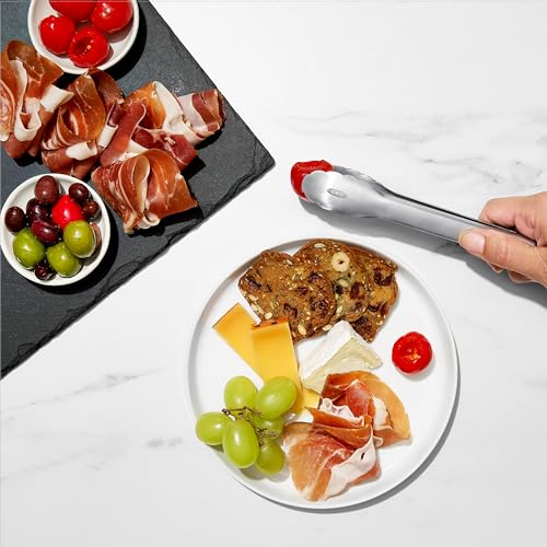 OXO Good Grips Mini Tongs Set - 2 Pack, 7-Inch Stainless Steel