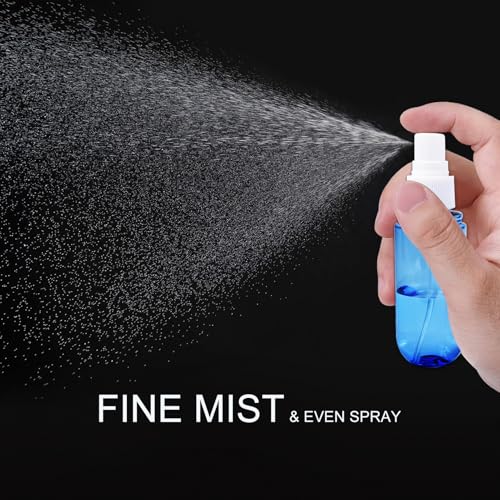 YOCASII 3PCS Mini Travel Spray Bottles, 1.9oz Clear Leak-Proof Atomizers