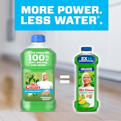 Mr. Clean All-Purpose Cleaner, Gain Scent, 41oz Bottles (Pack of 4)