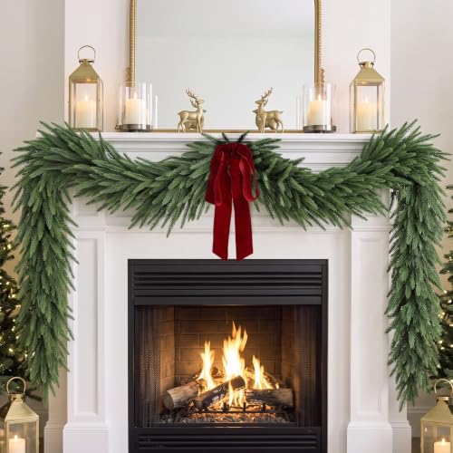 6FT Norfolk Pine Garland Real Touch Christmas Decor - Outdoor & Indoor