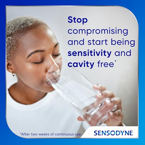 Sensodyne Cavity and Sensitivity Toothpaste, Fluoride Mint, 2.7 oz