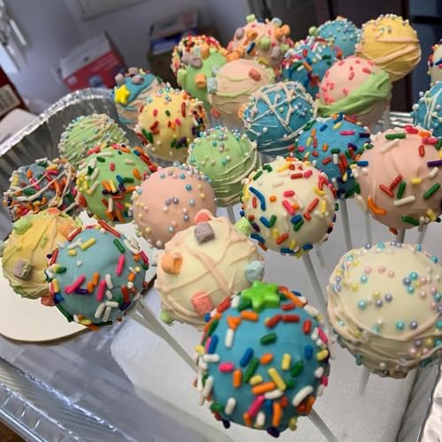Cake Pop Kit with 100 Sticks, Bags, and Mold Roller - Perfect for Lollipops and Treats