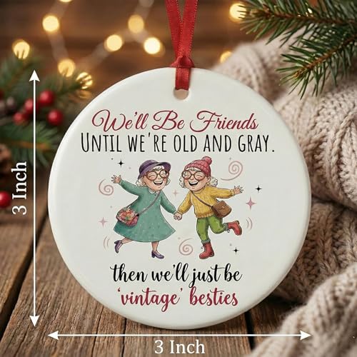 Soul Sister Ceramic Ornament - Heartfelt Keepsake Gift