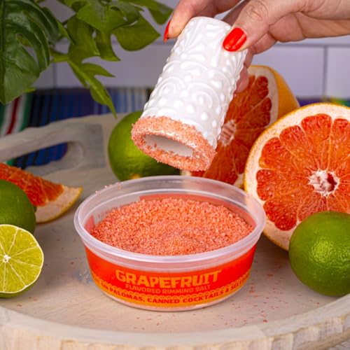 Twang Grapefruit Salt Rimmer for Margaritas & Cocktails - 4 Oz (Pack of 1)