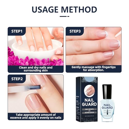 Onyxoguard Nail Growth and Repair Serum 2PCS - Strengthener & Hardener