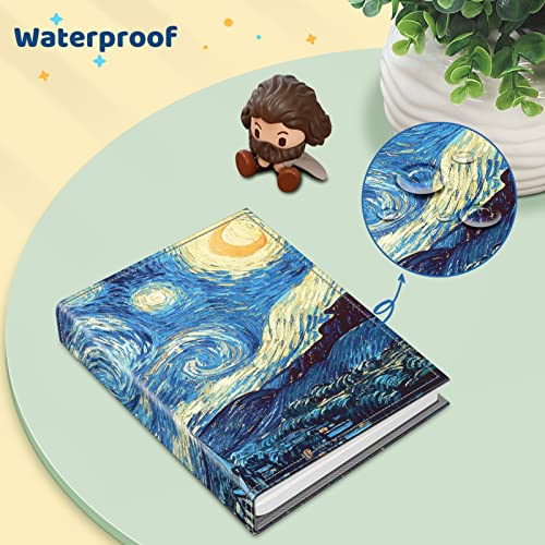 Fintie 4x6 Photo Album, 52 Pockets Small Wallet Album - Starry Night