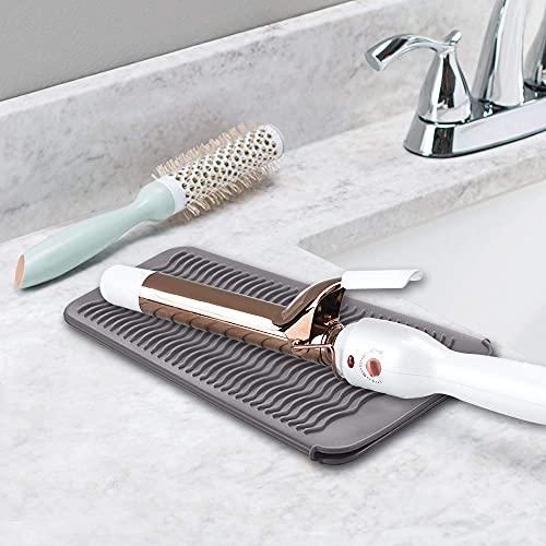 Ryke Kukkri Silicone Heat Resistant Mat & Pouch for Hair Styling Tools