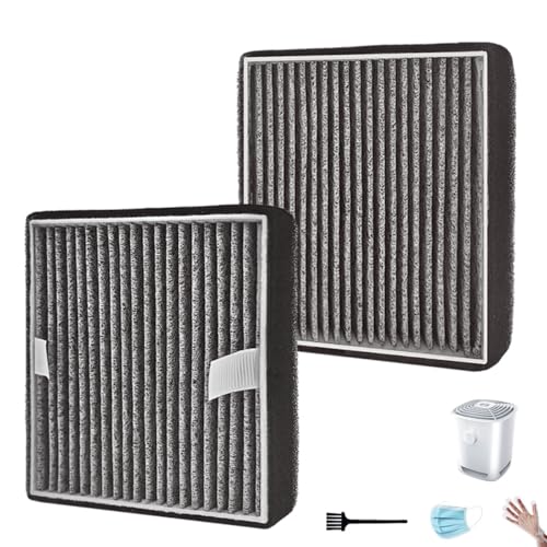 FRF105 HEPA Replacement Filter for Febreze OdorGrab FHT150W (2-Pack)
