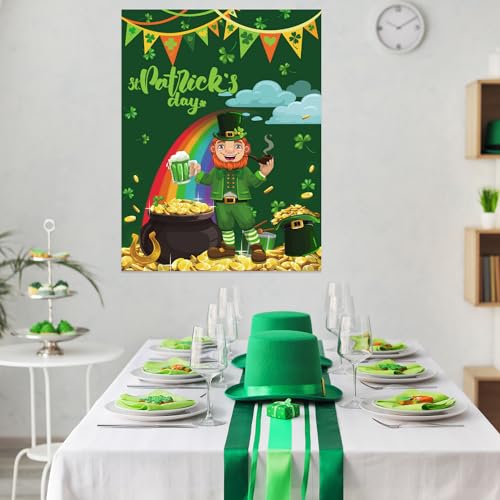 Pin the Hat on the Leprechaun Game - St. Patrick's Party Fun