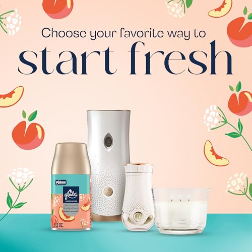 Glade PlugIns Scented Oil Refills, Juicy Peach & Elderflower, 1.34 Fl Oz